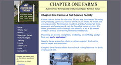 Desktop Screenshot of chapteronefarms.com